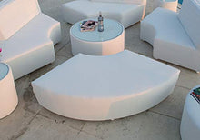 Dafne Italian Design Panchina Mezzaluna da Giardino (182 x 102 x h42 cm)