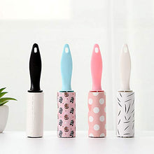LLQM Portable Clothes Sticky Hair Stick, tearable Sticky Hair Roller, Mini Sticky Dust Sticking Hair Sticky Paper, Dust Collector