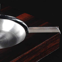 NIHAOA Accessori del Sigaro Piazza di Legno Solido Cigar Ashtray W/Acciaio Inossidabile