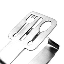 harayaa 8 Pezzi Clip Stabili Tovaglia Argento Supporto Resistenza All'aperto Picnic Barbecue - D