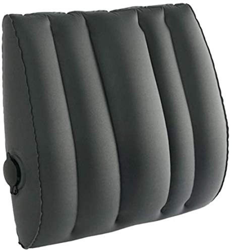 Lettino da viaggio Lettino da viaggio Seggiolino Auto gonfiabile lombare sostegno for la schiena Cuscino di viaggio Bedl ha gonfiato il cuscino cuscino di base Sit Cuscino for Lower Back Pain Relief 6