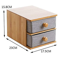 SZQ-- Scatola portaoggetti in legno, per prodotti di cura della pelle, strumenti per il trucco, collane, scatola portaoggetti per camera da letto, salone, tipo di cassetto a
