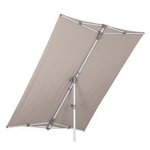 GLATZ OMBRELLONE Flex Roof 210X150 PALO Centrale Tortora ARREDO Giardino