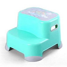 Tastak Sgabello in plastica for bambini, sgabello for laminazione a mano, bagno bagno antiscivolo sgabello sgabello a pedale, maniglia portatile modello cartone animato protezione ambientale materiale