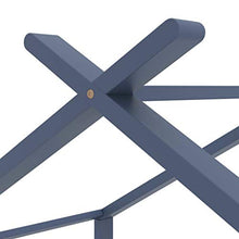 FAMIROSA Giroletto per Bambini Grigio in Massello di Pino 70x140 cm-9613