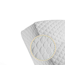 PARAMAISON Coprimaterasso Spugna Comfort, Antiacaro, Anallergico, Traspirante, Bianco