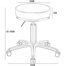 Sgabello da Barbiere Nordic Golden Beauty Sgabello, Sgabello per Trucco Creativo in Acciaio Inossidabile Sgabello per Manicure Sgabello Girevole a 360 ° per Camera da Letto Sedia p