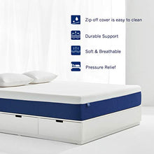 Molblly - Materasso 140 x 200 cm in schiuma fredda, ergonomico, a 7 zone, in memory foam traspirante, per un sonno riposante e un comfort avvolgente, altezza 18 cm
