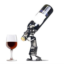 FAGavin personalità della Moda in Ferro Battuto Cremagliera del Vino Creativo Chef Vino Cremagliera Ristorante Bar Decorazione della Tavola Decorazione Caratteristiche Regalo Artigianale