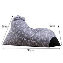 Sedia Di Stoccaggio Di Borse Di Fagioli, Sedile Per Borsa Di Stoccaggio Multiuso, Sedie Grandi Sacche Di Fagioli Stuffable .Ipper Beanbag Per Organizzare I Giocattoli Per Bambini,Grigio