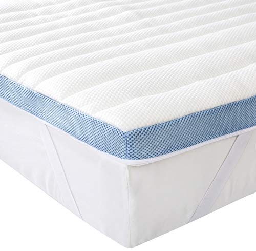 Amazon Basics 7-Zone-Air-Memory-Foam-Mattress-Topper - 160 x 190 cm