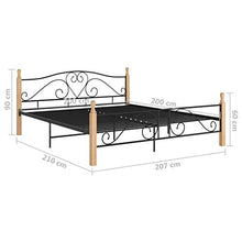 SKM Giroletto Nero in Metallo 200x200 cm (25kg)