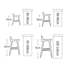 Sgabello da Bar -Sedia da Bar Pieghevole -sedie Pieghevoli da Esterno Giardino,con Schienale Coprisedile,Senza Braccioli, 60-75cm Counter Height,Casa Cucina Metal Lavoro Sgabelli Alti