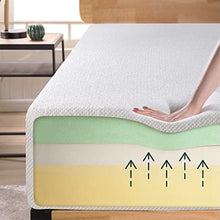 ZINUS Ultima Materasso in memory foam | Schiuma infusa al tè verde | Materasso adattabile a 7 zone | 120 x 190 cm | Altezza 25 cm | Materasso sottovuoto arrotolato | OEKO-TEX