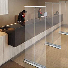 WAWB Divisorio in plastica Pop-up, Protezione Sociale Contro Gli starnuti, 800 mm x 2000 mm