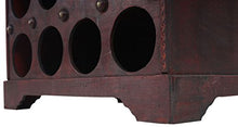 Portabottiglie per vini Calvados in legno stile coloniale ~ T109 20 bottiglie