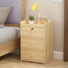 Comodino Moderno Semplice Offerta Speciale Armadietto Economico con Serratura Camera da Letto Semplice Piccolo Armadio FANJIANI