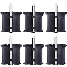 TESSLOVE - Sacchi di sabbia per gambe, per tenda pop-up, ombrello da patio, mobili da esterno (solo borse, sabbia esclusa), Cruz V2 Fresh Foam, 6pcs