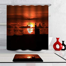 LIYAN Combinazione Bagno. Immagini Chiare E Colori Vivaci Rendono Il Tuo Bagno Pieno di Vita. Accessori da Bagno. Faro di Sera