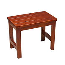 Accessori da bagno - Di legno solido impermeabile antisdrucciolevoli di sicurezza forte e durevole Scarpe Bath Chair Footbath Modificare Sgabello anziani / disabili / incinta max.250kg (50 * 30 * 40cm