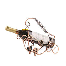 Portabottiglie per Vino Cromato - Decorazione Creativa Europea per portabottiglie Portabottiglie per Vino Alto per la casa Portabottiglie per Vino Rosso Portabottiglie a Testa in Giù