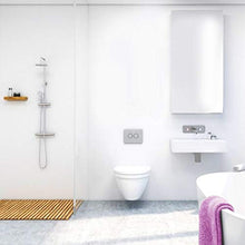 bremermann® serie bagno LUCENTE - mensola d’angolo in vetro e acciaio inox lucidato a specchio