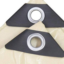 Vele parasole LQ Beige Coltello Raschiando Tela Cerata Antipioggia Protezione Solare Ispessimento Tela Cerata Impermeabile Panno Tenda Panno Ombra Panno Crepe Tela (Size : 2 * 3m)