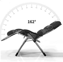 Lettini da sole Poltrone reclinabili, Lettino da giardino reclinabile Sedia a sdraio Zero Gravity per esterni, Sedia a sdraio pieghevole da esterno oversize Sedia da giardino reclinabile Sedia da casa