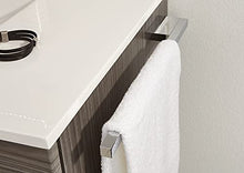 Puris PZ11241 Porta asciugamani, 39 x 6 cm, colore cromo lucido