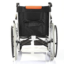 Carrozzine Semoventi, Trolley Portatile da Viaggio in Lega di Alluminio, Pieghevole Leggero con Freno A Mano Multifunzione Disabili Old Man Scooter Senior/Disabili Trolley Scooter A
