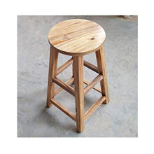 ZYF Sgabelli da Bar Sgabello da Bar Sedia Bar Moderna Ed Elegante più Dimensioni Materiale in Legno Massello Stile Semplice Adatto per Cucina caffè Soggiorno (Size : Sitting height75cm)