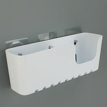 Sanixa TA4520201 - Mensola da doccia senza foratura, sistema di fissaggio Nano | Portata fino a 10 kg | Cestino per doccia in plastica per bagno e cucina