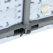 Strattore Tavolo da Campeggio Birreria Birra Giardino Pieghevole Sagra Plastica Catering Picnic Buffet - 180 x 70 x 74 cm in Bianco