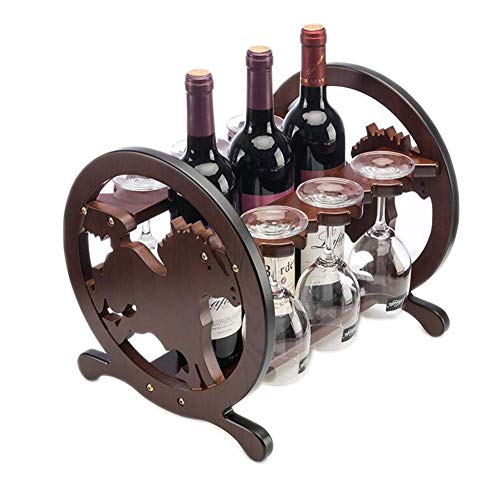 LHQ-HQ Wine Rack Supporto di Vetro di Vino Calici Rack Organizer