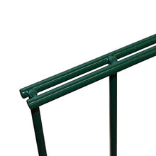 vidaXL Set21 Pannelli di Recinzione 2D Giardino 2008x2230mm 42m Verde in Acciaio