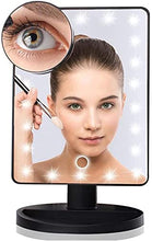 Specchio cosmetico Specchio Trucco Specchio Vanity con luci a LED Touch Screen Dimmerabile 10x Ingrandimento Spot Specchi 180 Rotazione Girevole Specchio Cosmetico