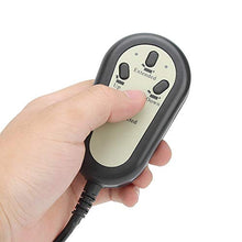 Nicoone - Telecomando a pulsante per sedia reclinabile elettrica, 12 V-24 V, 4 pulsanti, telecomando per interruttore a mano, per doppio motore