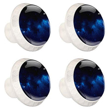 notte stellata 4 PCS Pomelli per Porta, Pomolo per Mobile, Pomelli per Mobili con Viti, Maniglia per Armadietto, Pomelli per Porta, Pomelli per Cassetti per Porta, Armadio, Cassetto e Credenza