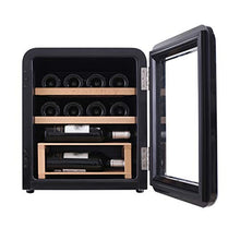 XJBHRB Armadio per Sigari, Armadio per Sigari Elettronico, Umidificatore per Sigari, Controlli Touch, 2 Ripiani in Legno + 1 Cassetto