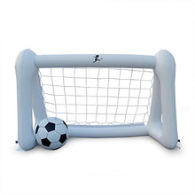 NTT Supporto di Calcio Gonfiabile del PVC, Montaggio e smontaggio rapidi, Ideali per Uso in Giardini o parchi, Facili trasportare,M