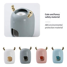 shunbang yuan Dentifricio Squeezer Parete dentifricio Plastic Hanging Tubo Squeezer per Bagno, Bianco