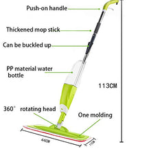SSAYY Mop Mocio per Pavimenti Spray Mop Intelligente con Panno Combinato per La Pulizia della Testa per Pavimenti in Legno Mop Automatico Strumenti per La Pulizia della Casa Asciutti Bagnati