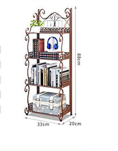 &ripiano di stoccaggio Mensola bagno in ferro battuto collezione bagno cucina pavimento bagno wc lavabo Scaffale di finitura