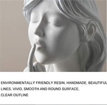 DNAMAZ Creative Light Luxury Resin Butterfly Girl Sculpture Ornaments Home Soggiorno del Vino Armadio del Vino Artigianato Girl Regalo di Compleanno (Color : Girl White)