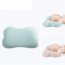 HIMFL Cuscino per Bambini Cuscino a Doppia Faccia Color Cotone Baby Cuscino Memory Foam Baby Cuscino a Forma di Cuscino e Federa,Rosso
