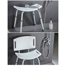 AOWU Sgabello per DocciaSgabello da Bagno in Gravidanza Sgabello da Doccia Pieghevole Telescopico Sedie da Bagno Poltrone per DisabiliSedia Doccia
