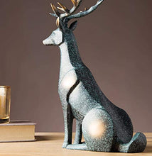 SUNTAOWAN Decorazioni Arte Artigianato Elk Ornamenti Vino Rack Vino da tavola di Raffreddamento di Vino portabicchieri casa Ristorante cremagliera