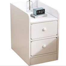 FEANG Comodino Semplice Shelp Modern Shelf Bedroom Bedroom Cabinet Stretto Gap Stretto Mini Ultra-Stretto Cabinetto di stoccaggio