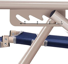 CDFC Patio Zero Gravity Sedia all'aperto Regolabile Pieghevole Pieghevole Locking sedie a Sdraio da Campo Letto Singolo Ufficio Siesta Letto in Tegolina