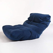 TnSok Rilassata e Confortevole Divano Poltrona Letto for Piscina di Campeggio Esterna Lazy Bag Nuvola Divano Sofà di Svago (Color : Blue)